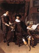 KEYSER, Thomas de, Constantijn Huygens and his Clerk g